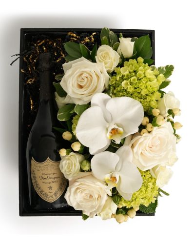 Flora Box White Dom Perignon